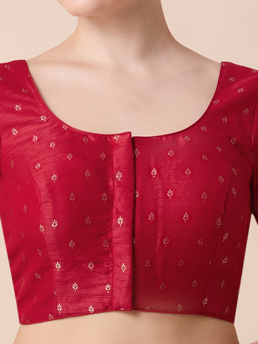Dupion Silk Saree Blouse