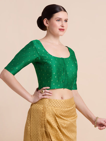 Dupion Silk Saree Blouse