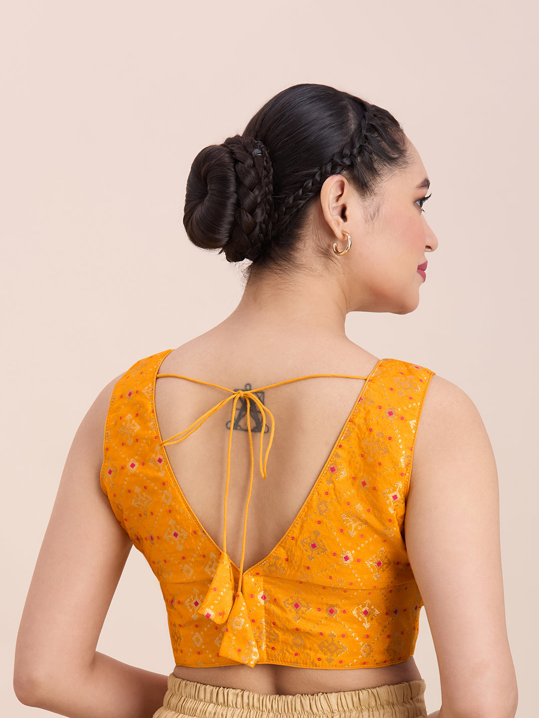 Brocade Silk Blouse