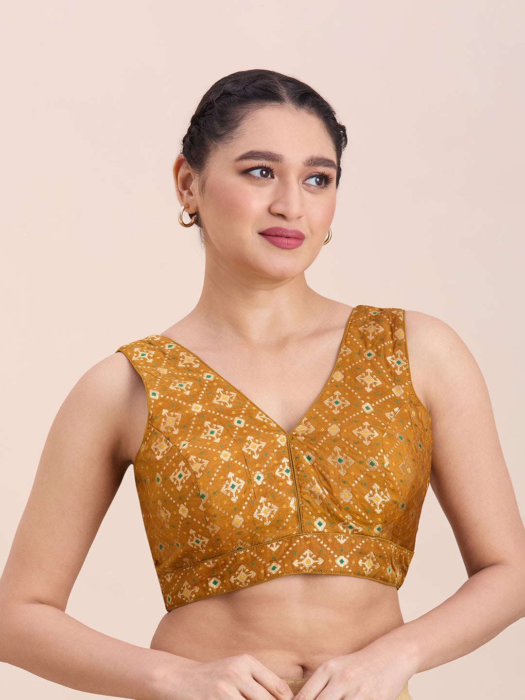 Brocade Silk Blouse