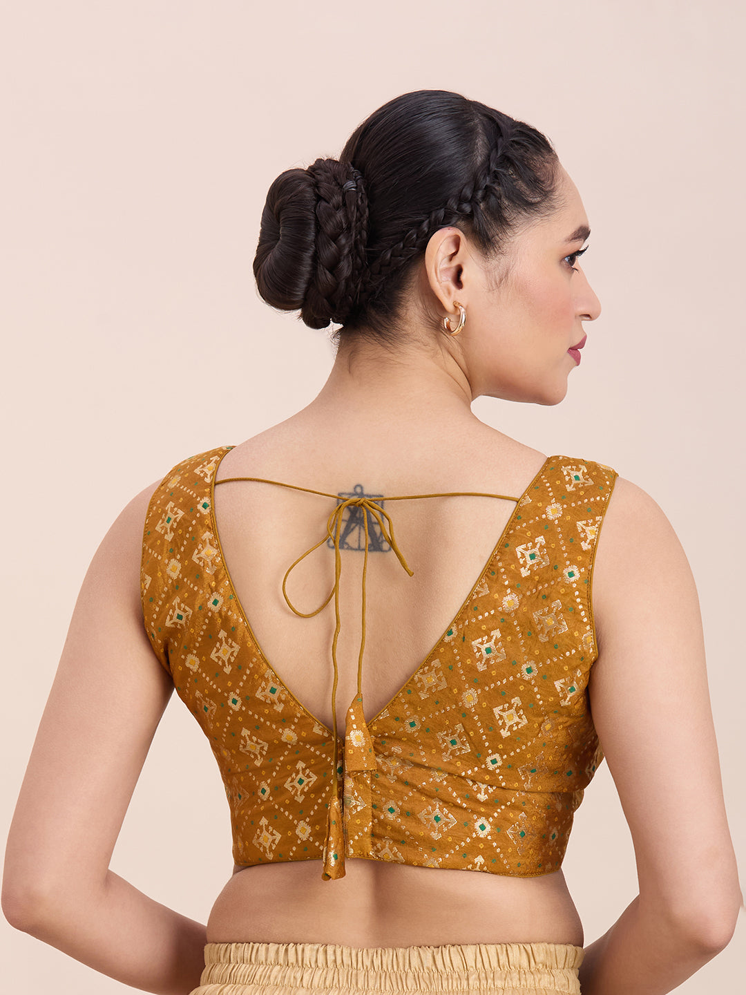 Brocade Silk Blouse