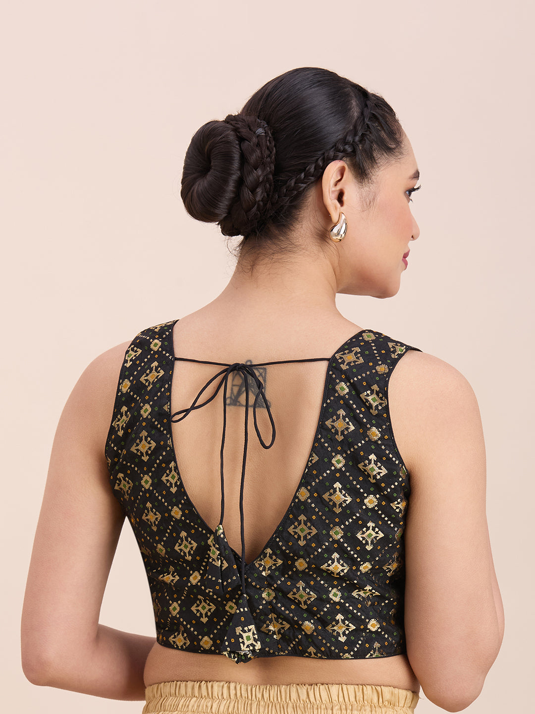 Brocade Silk Blouse