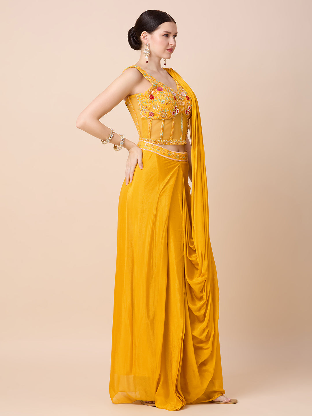 Kiana Ready To Wear Choli Saree