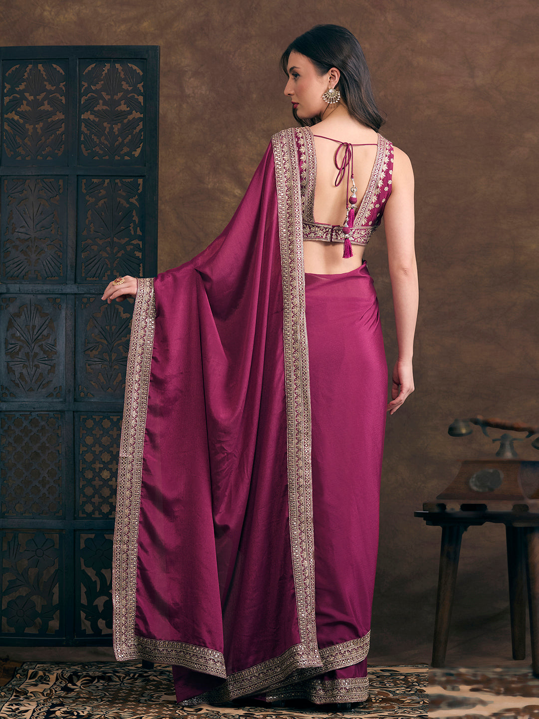 Jisha Ready To Wear Choli Saree