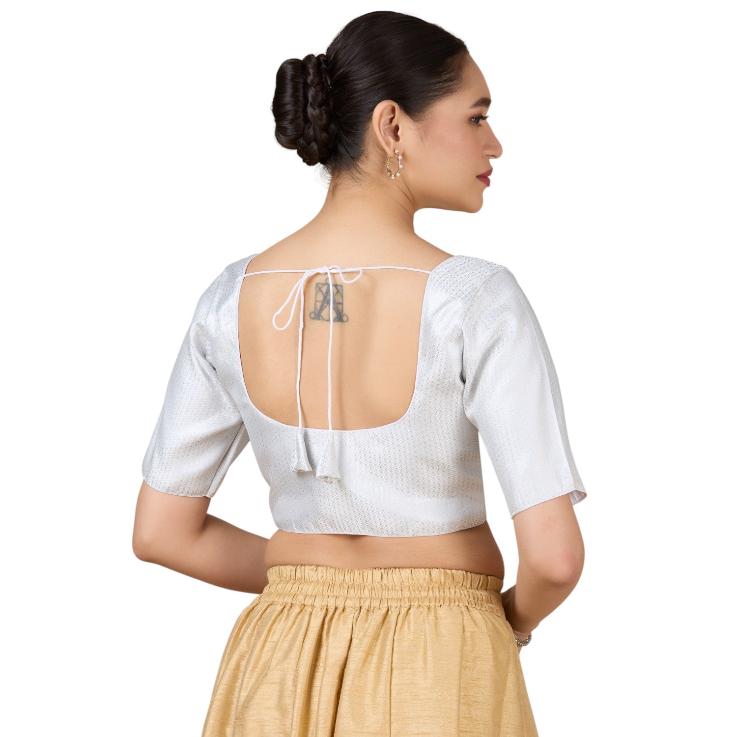 Brocade Silk Blouse