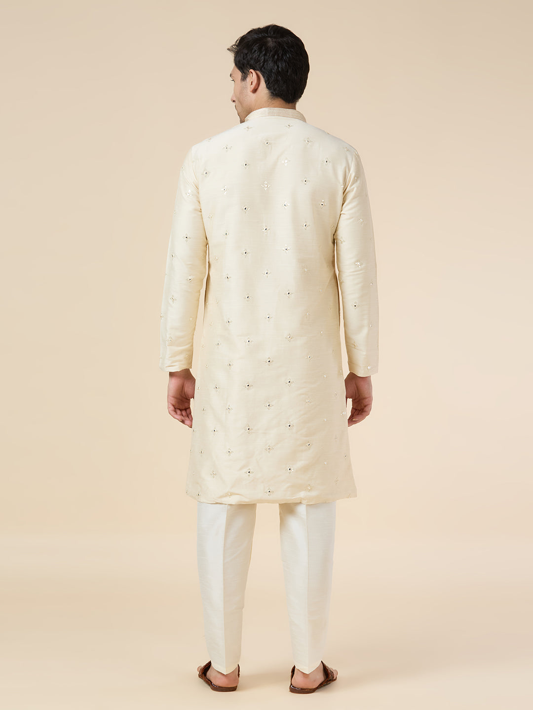 Mens Silk Kurta Set