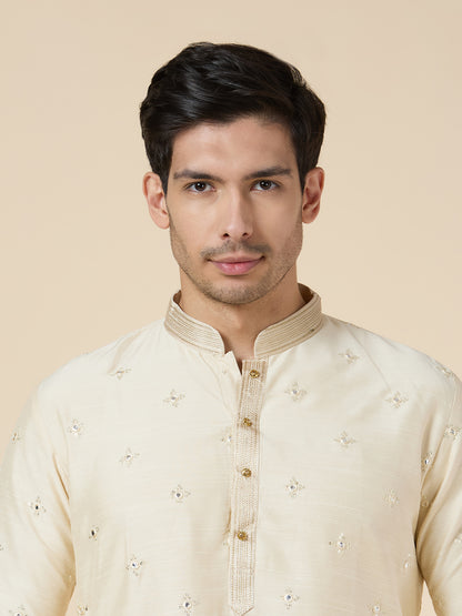 Mens Silk Kurta Set