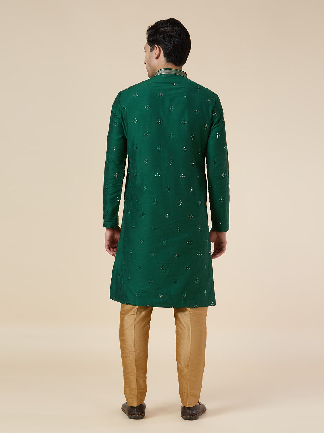 Mens Silk Kurta Set