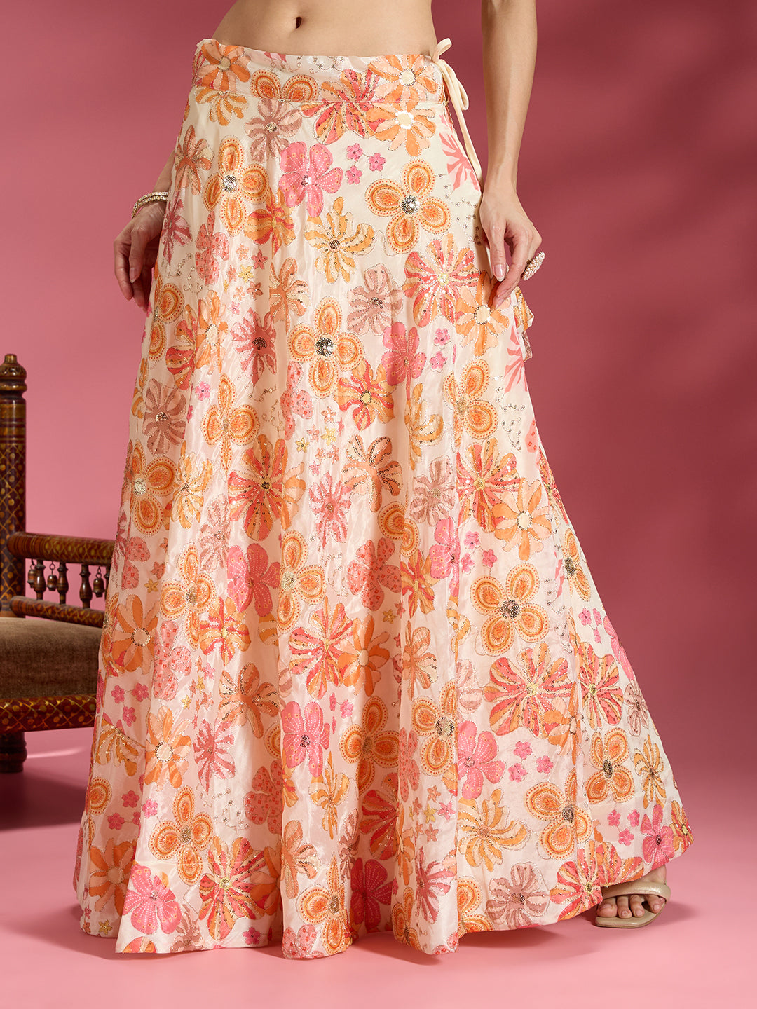 Ananya Silk Skirt