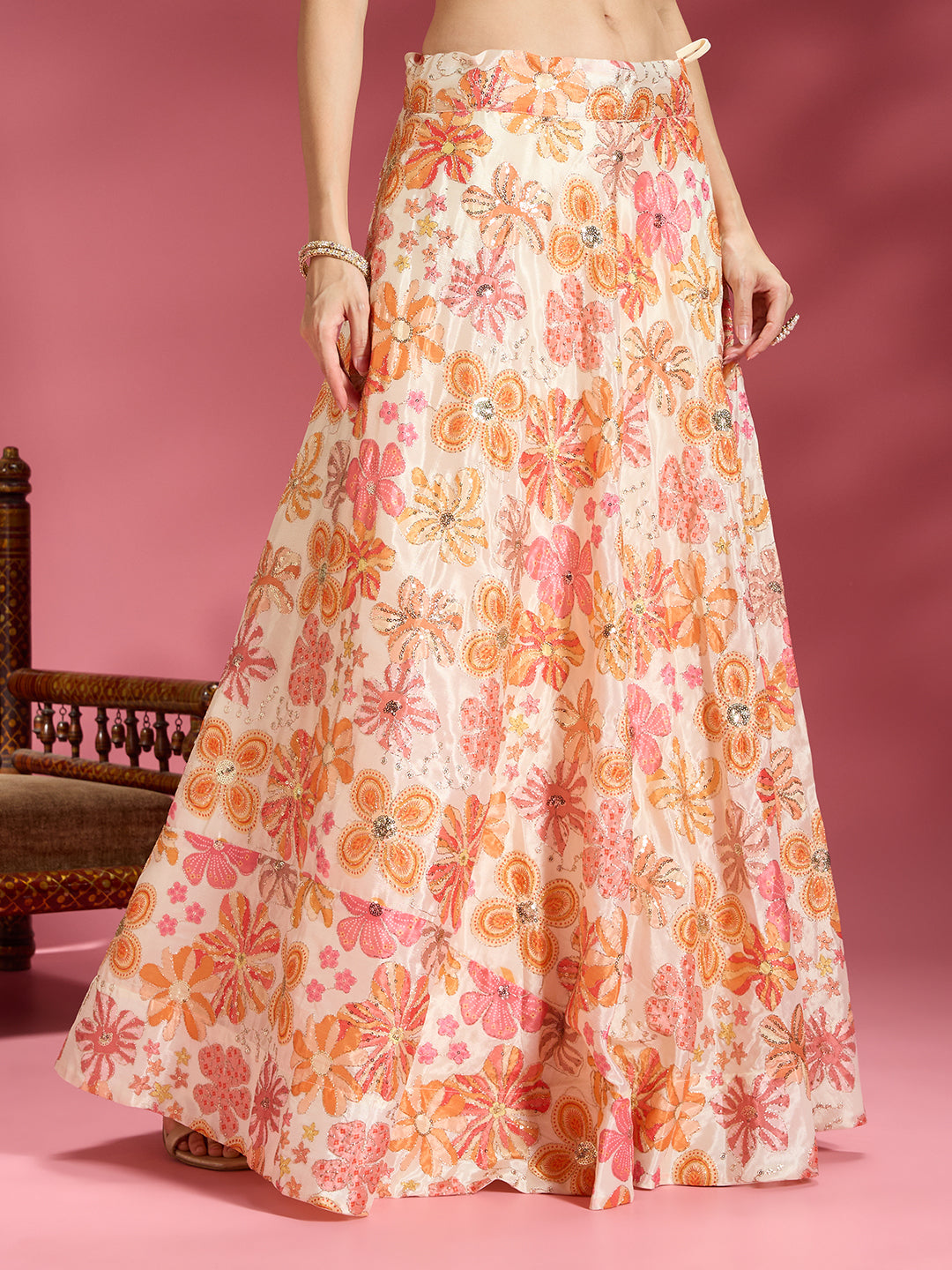 Ananya Silk Skirt