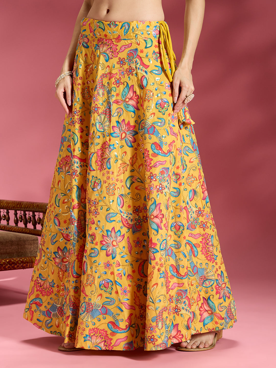 Ananya Silk Skirt