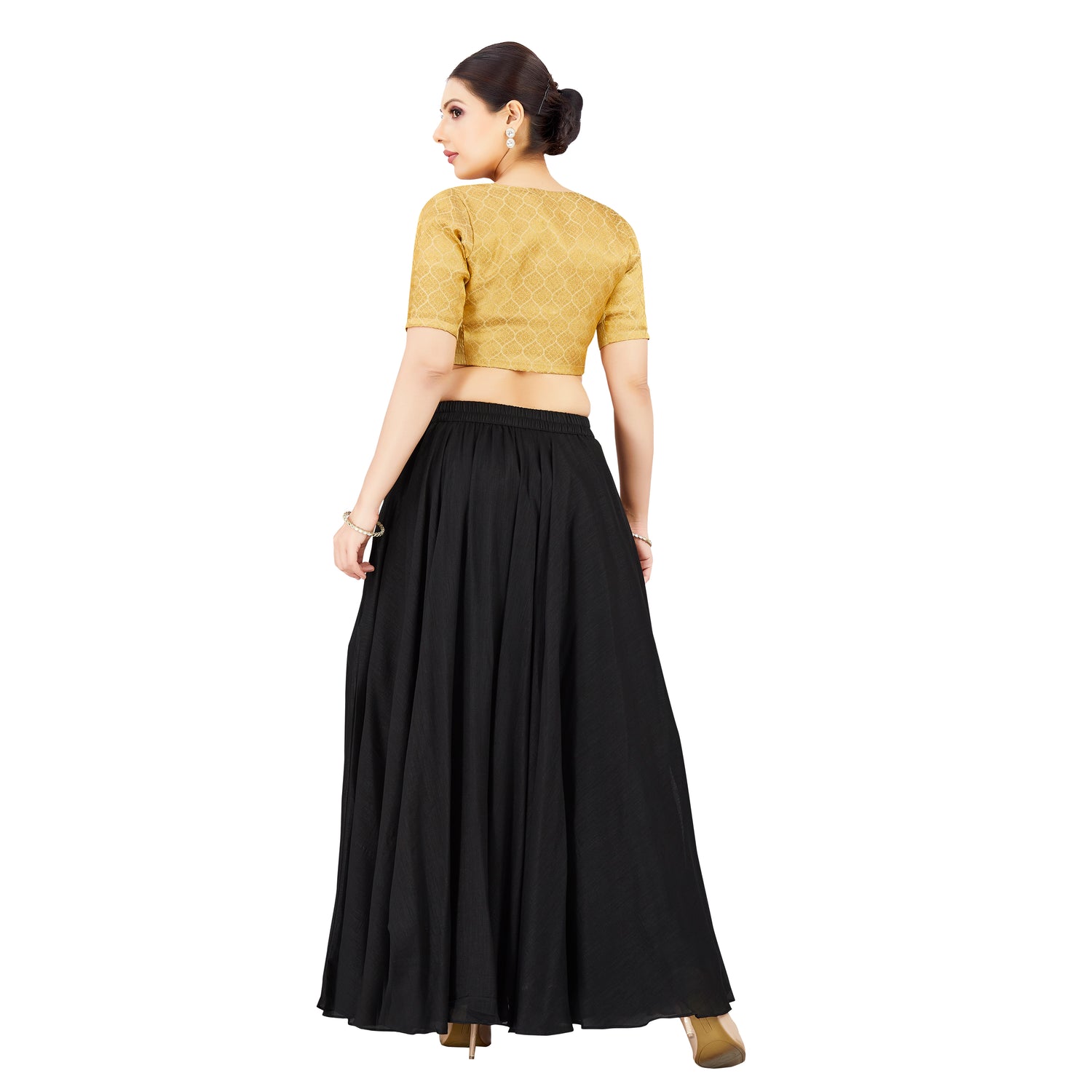 Sara Silk Skirt