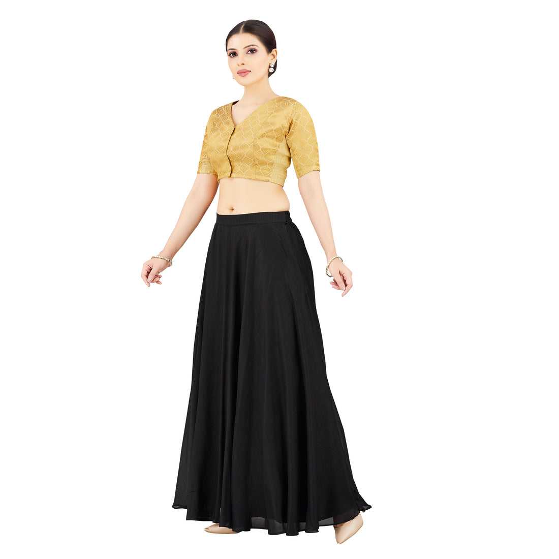 Sara Silk Skirt