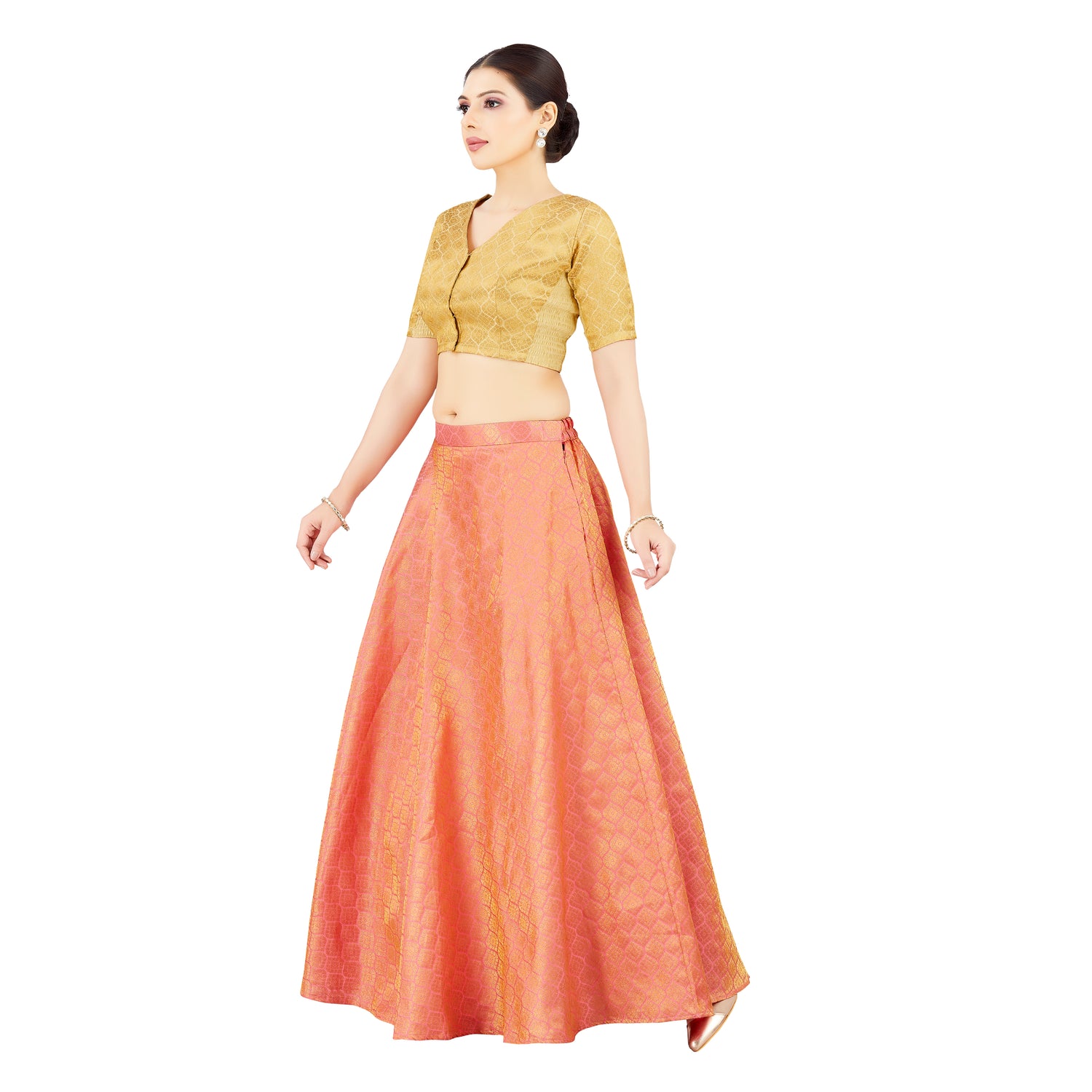 Ladies Brocade Skirt L,XL,2XL