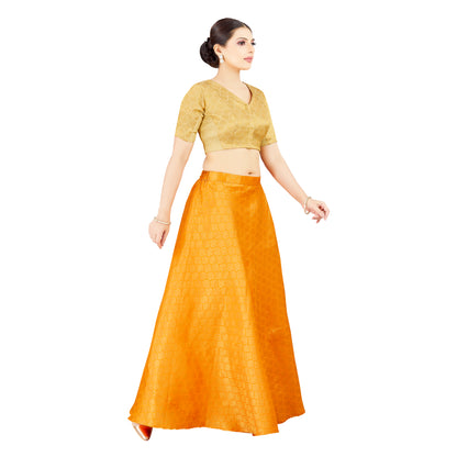 Ladies Brocade Skirt L,XL,2XL