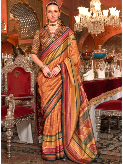 Chaitali Silk Printed Saree