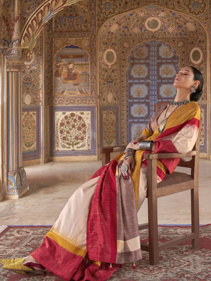 Bishakha Silk Printed Saree