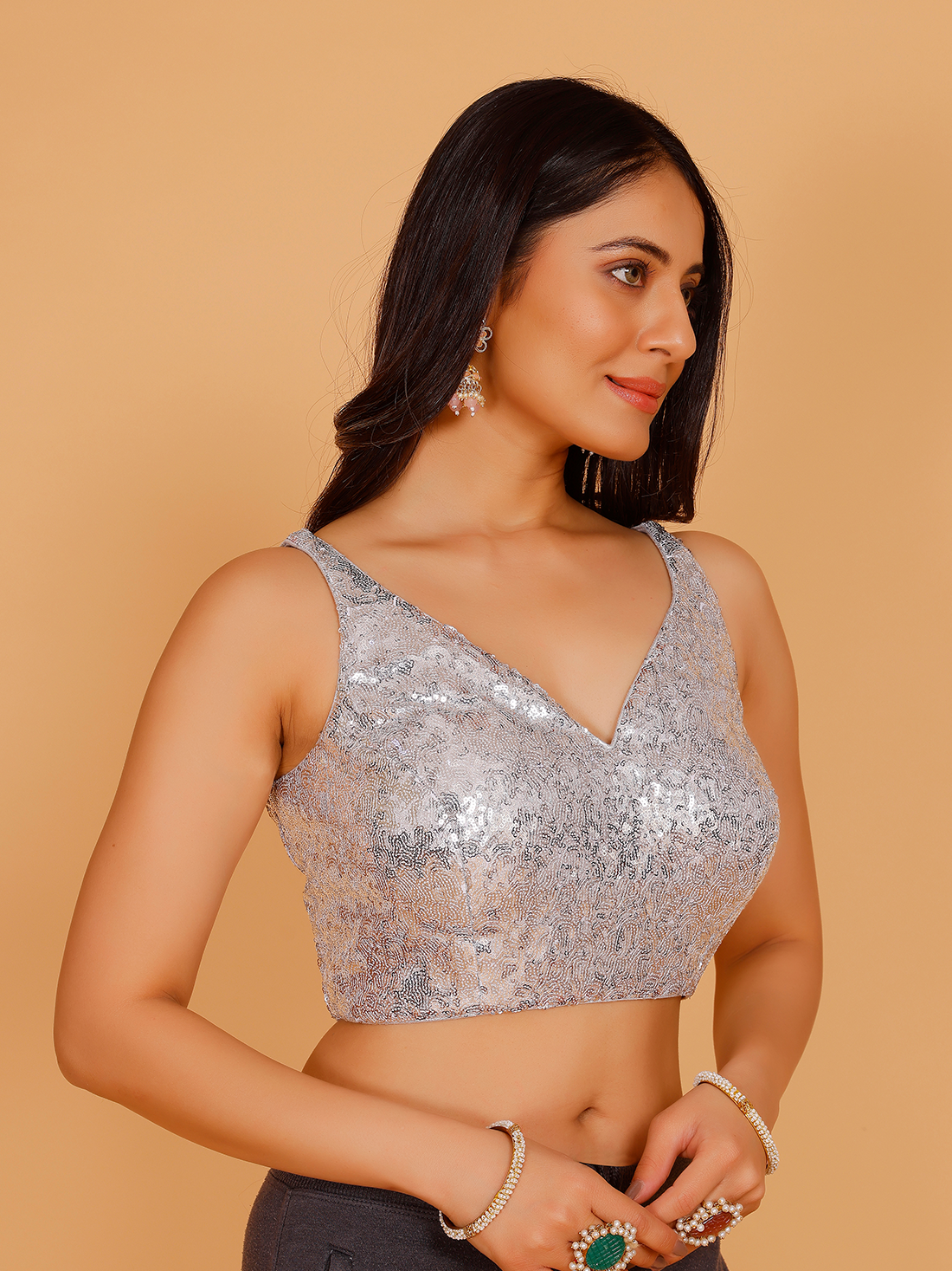Sequin Blouse