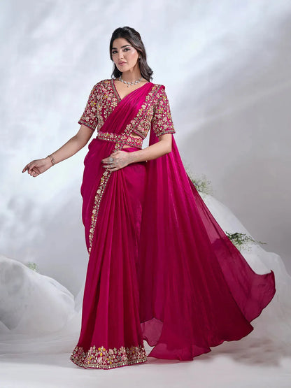 Rohini Ready To Wear Choli Saree