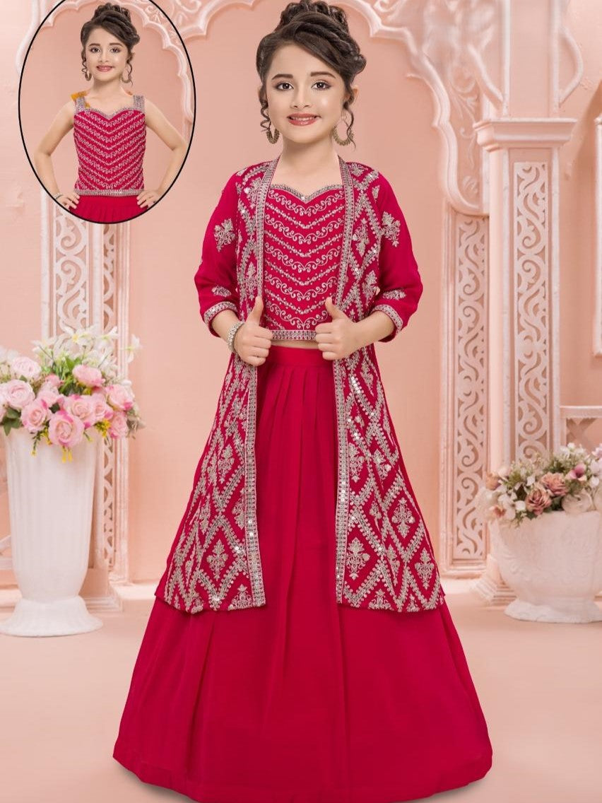 Pihu Lehenga Suit with Jacket