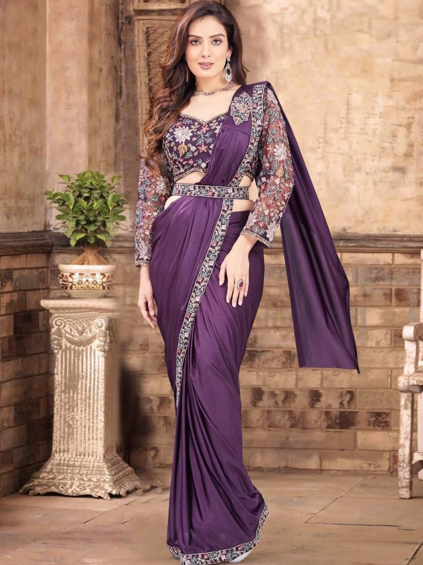 Maya Ready To Wear Choli Saree