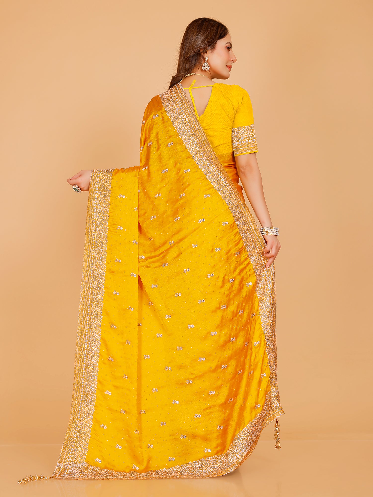 Aadhya Silk Embroidered Saree