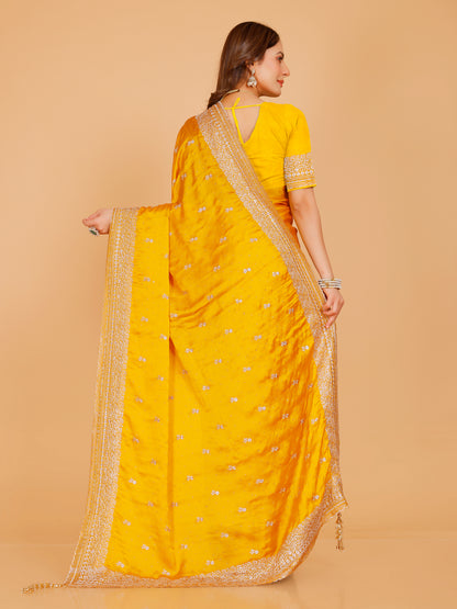 Aadhya Silk Embroidered Saree