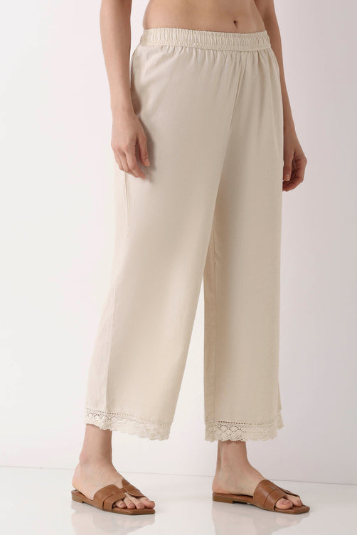 Ladies Cotton Palazzo Pant