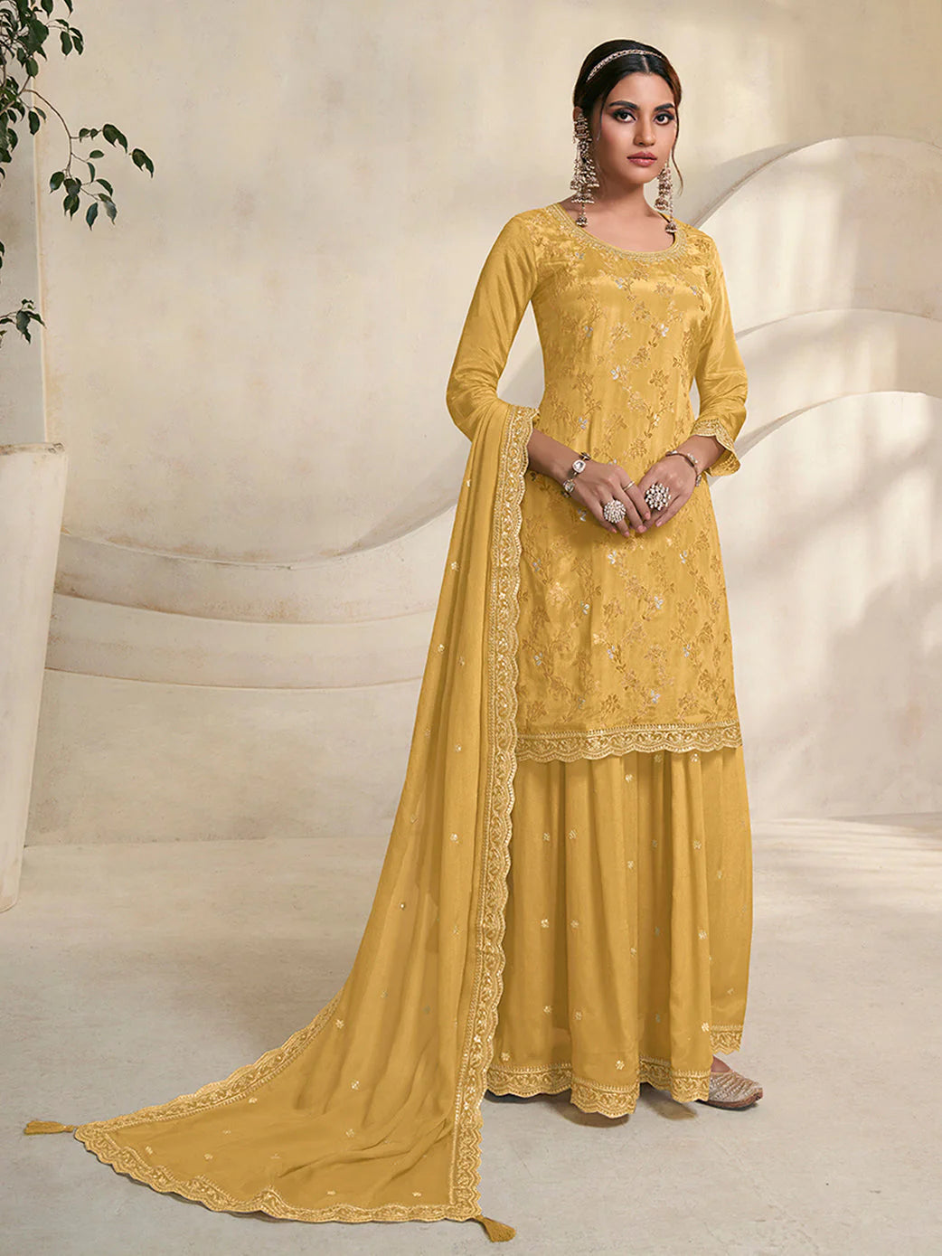 Somya Palazzo Suit