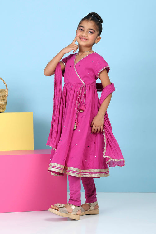 Biba Anarkali Suit Set