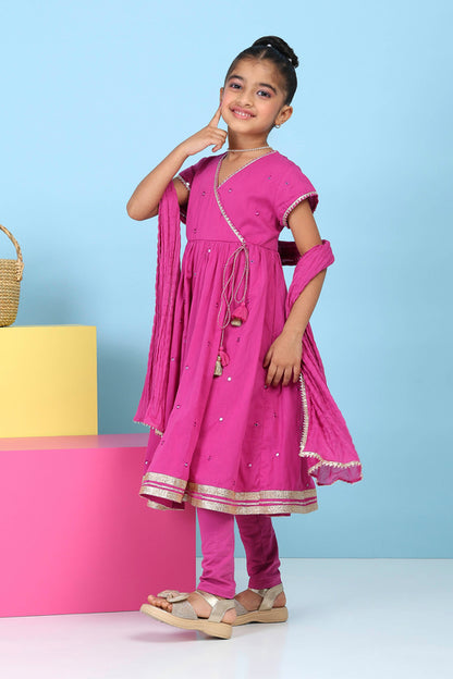 Biba Anarkali Suit Set