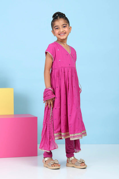 Biba Anarkali Suit Set
