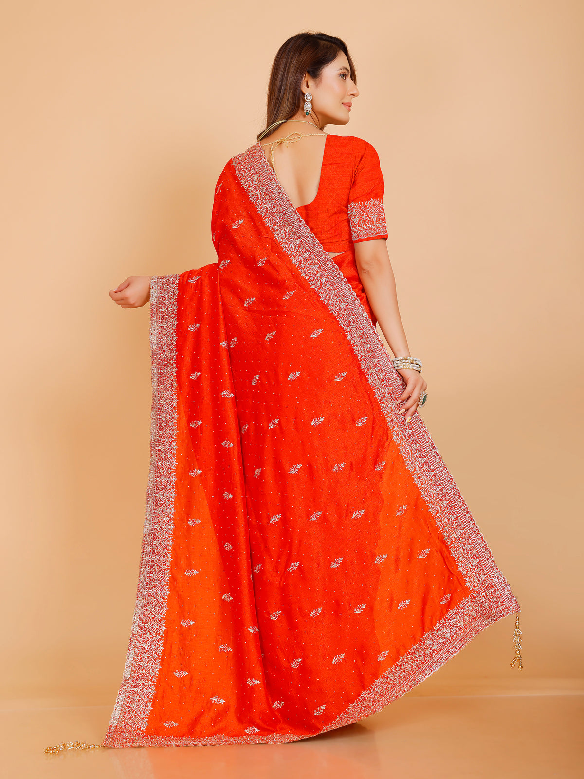 Vanshika Silk Zari Saree