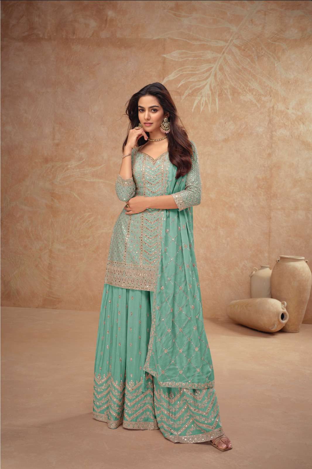 Jessica Palazzo Suit