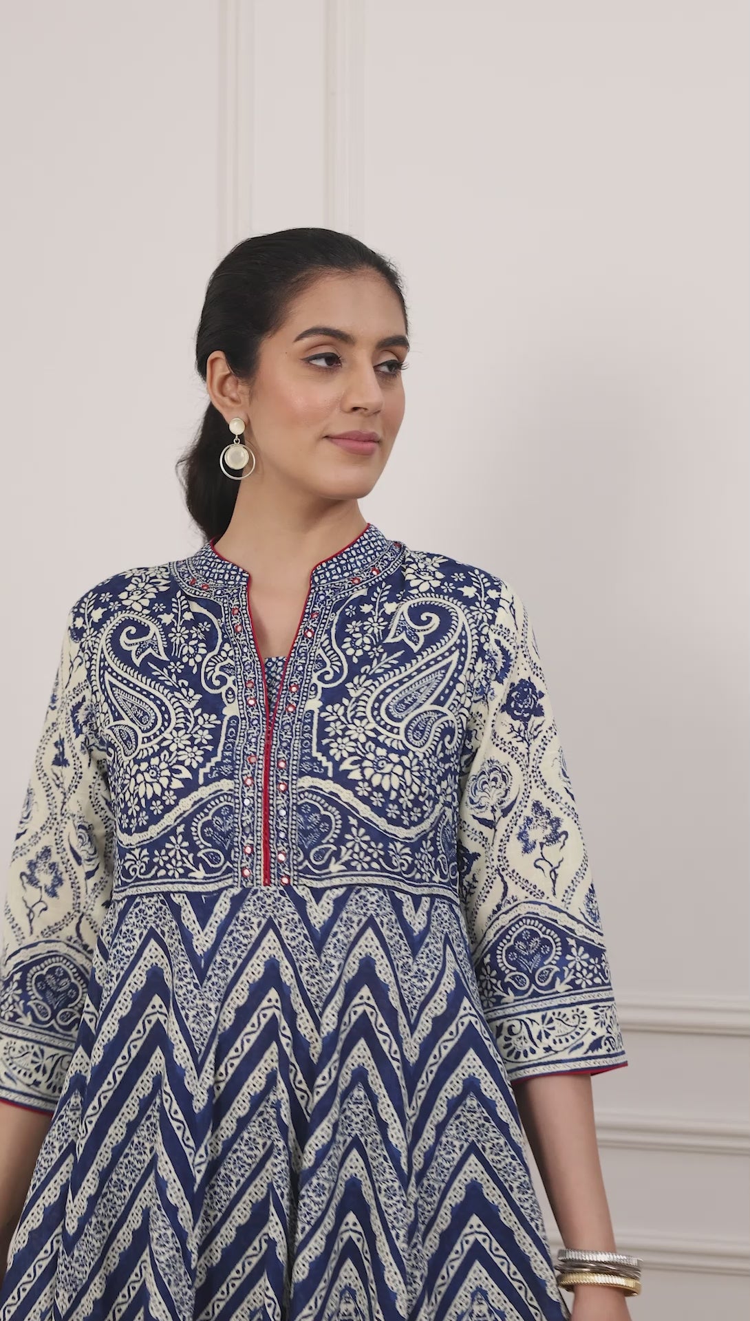 Biba Flair Kurti &amp; Pant