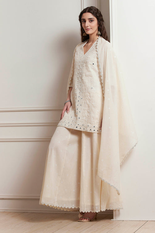 Biba Straight Plazzo Suit