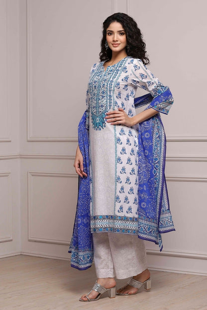 Biba Cotton Printed Palazzo Suit