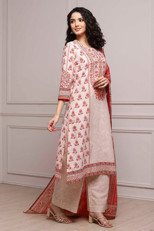 Biba Cotton Printed Palazzo Suit