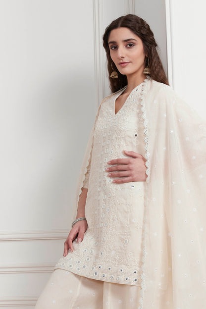 Biba Straight Plazzo Suit