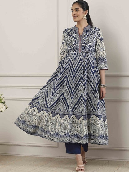 Biba Flair Kurti &amp; Pant