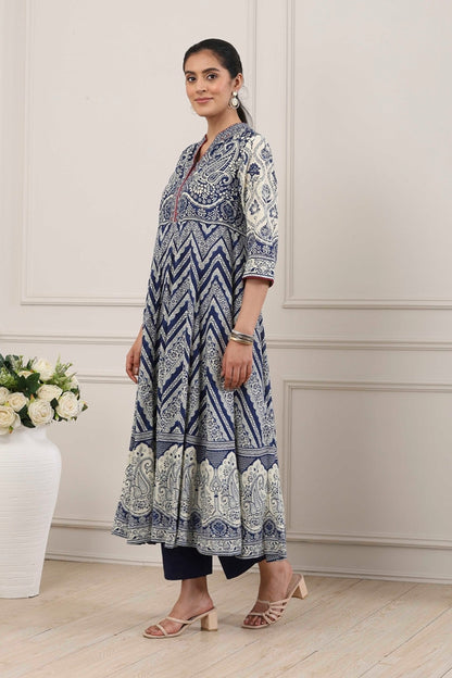 Biba Flair Kurti &amp; Pant