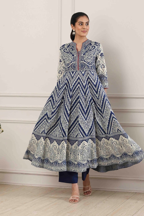 Biba Flair Kurti &amp; Pant