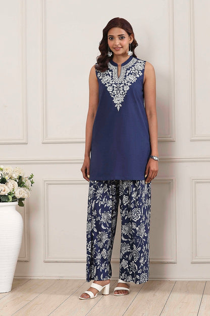 Biba Ladies Cotton Kurti with Pant