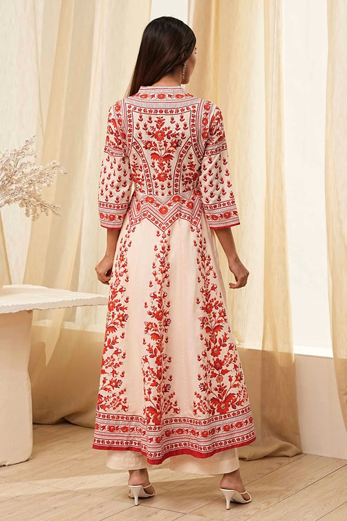 Biba Kurta With Palazzo Suit