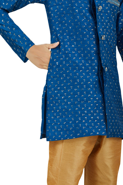 Boys Silk Kurta Set