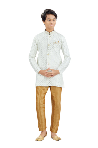 Boys Silk Kurta Set