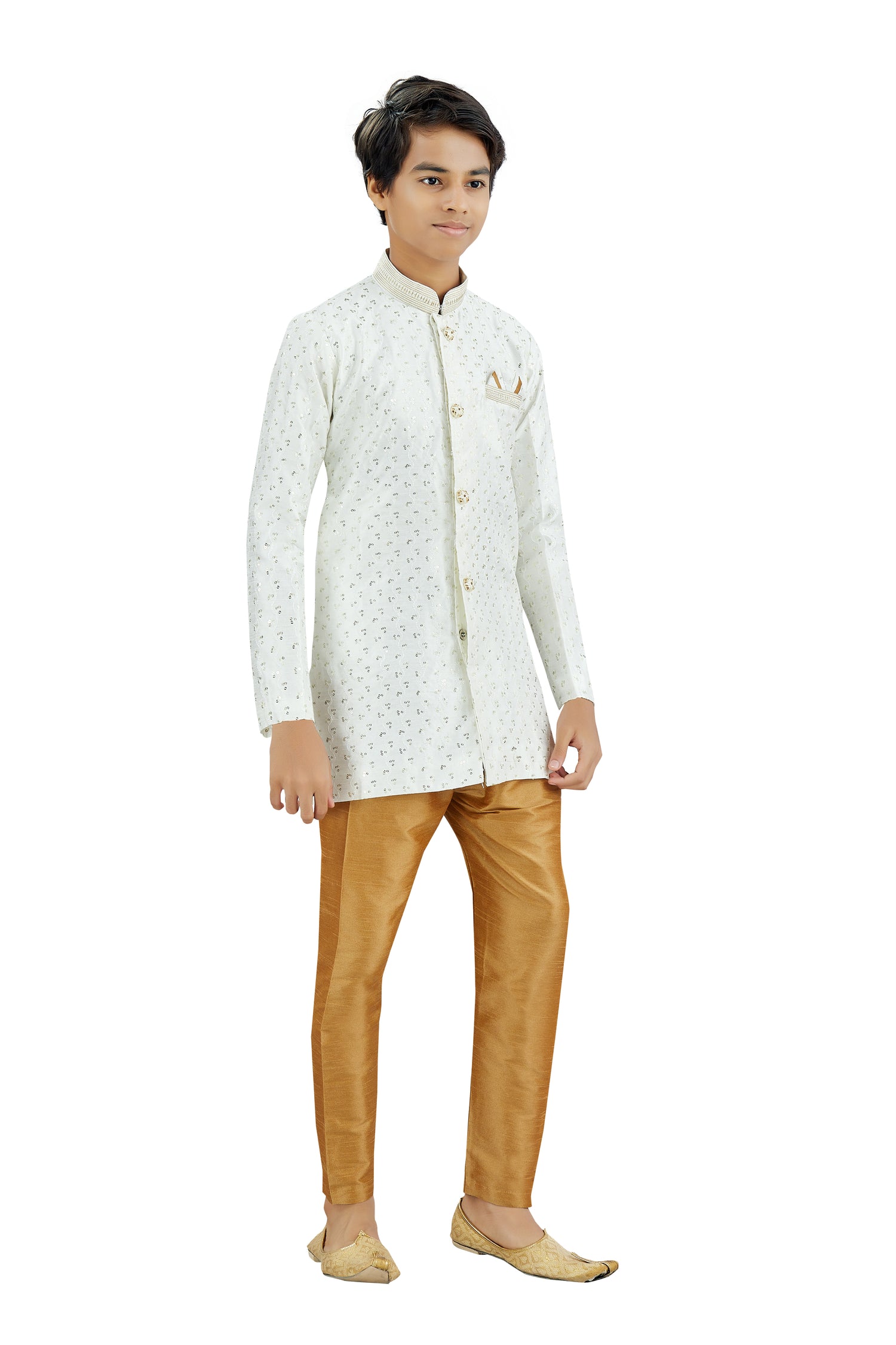Boys Silk Kurta Set