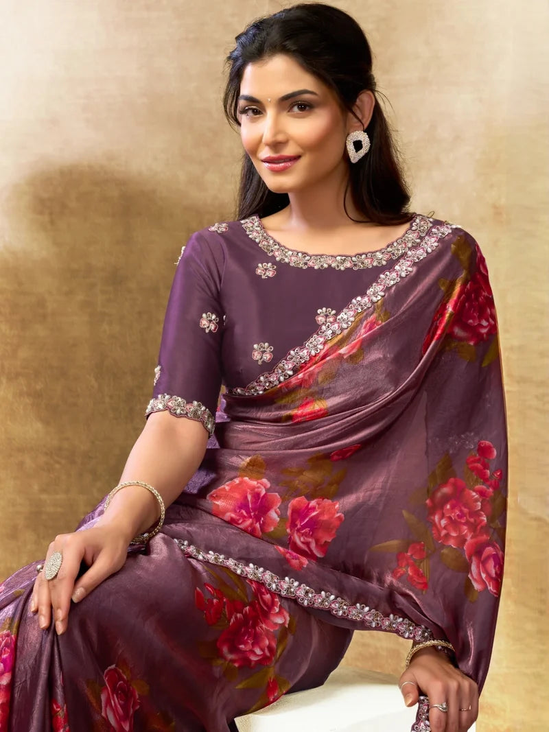 Tarika Satin Silk Saree